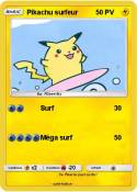 Pikachu surfeur Pikachu surfeur