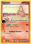 I love paris