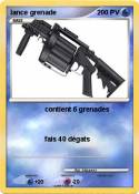 lance grenade