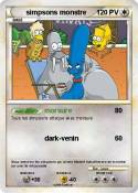 simpsons monstre simpsons
