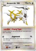 Arceus niv. 100 Arceus niv. 100