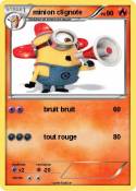 minion clignote