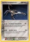 mecha scorpion