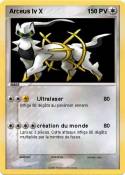 Arceus lv X Arceus lv X
