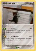 Bébé chat bête Bébé chat