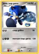 sonic loup garou sonic loup