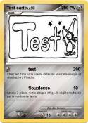 Test carte Test carte