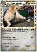 le chien trop