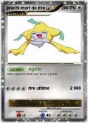 jirachi mort de