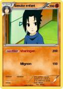 Sasuke enfant