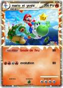 mario et yoshi