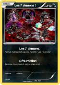 Les 7 demons !