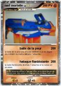 nerf mortelle