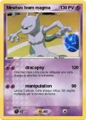 Mewtwo team