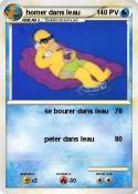 homer dans leau
