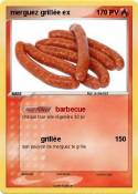 merguez grillée ex merguez