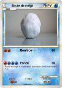Boule de neige