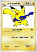 pikachu guitare