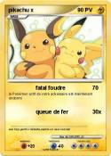 pikachu x