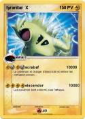 tyranitar X