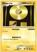 disque d'or