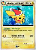 pikachu noël