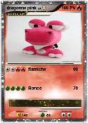 dragonne pink