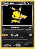Pikachu Ninja