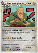 Zoro 2 ans plus