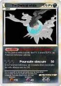 The Darkrai white The Darkrai