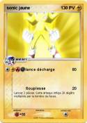 sonic jaune