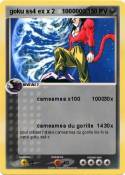 goku ss4 ex x 2