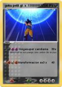 goku petit gt x