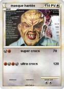 masque hantée