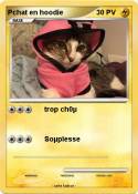 Pchat en hoodie
