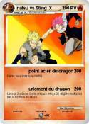 natsu vs Sting