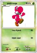 yoshi rouge