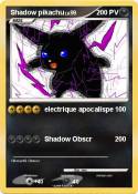 Shadow pikachu