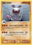 lapin toilette