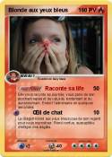 Blonde aux yeux