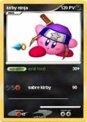 kirby ninja