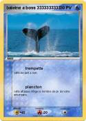baleine a boss