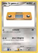 color TV game