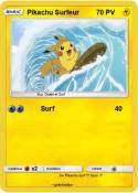 Pikachu Surfeur