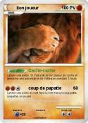 lion joueur
