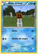 Golem de neige Golem de neige