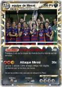 equipe de Messi