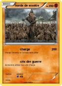 horde de wookie