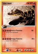 croc mort