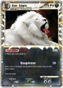 lion blanc